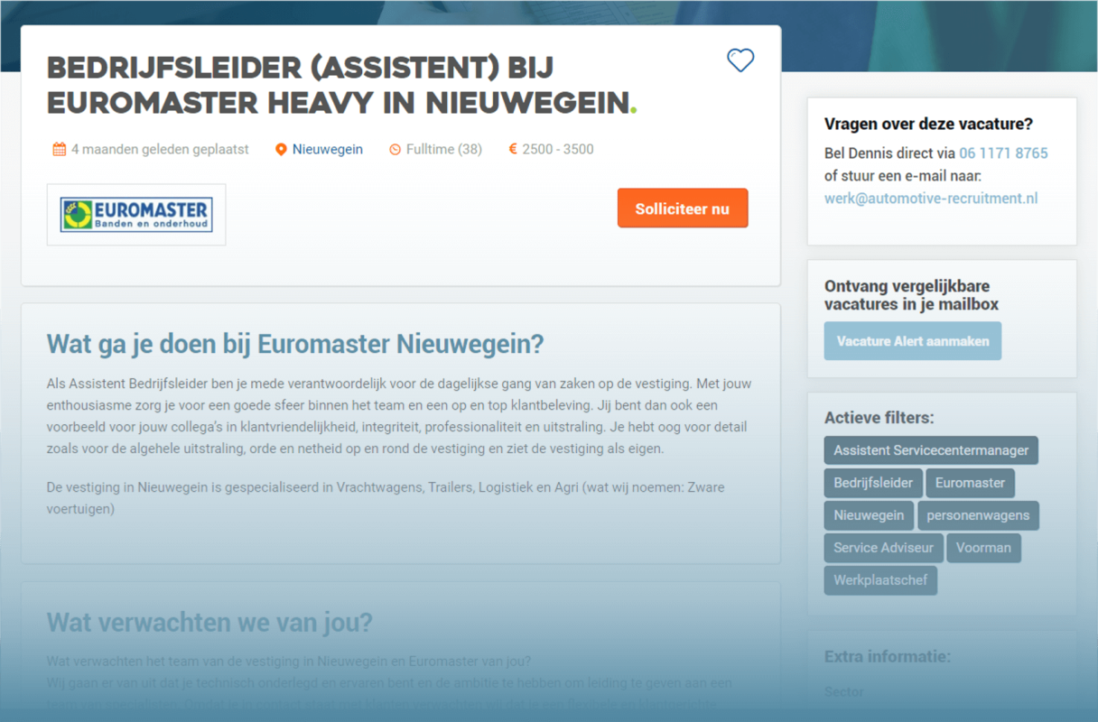 Automotive Recruitment